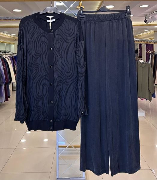 İPEK CUPRA VE MERSERİZE BİRLEŞİMLİ 3'LÜ TAKIM/TIĞTRİKO