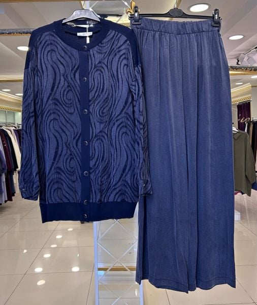 ﻿İPEK CUPRA VE MERSERİZE BİRLEŞİMLİ 3'LÜ TAKIM/TIĞTRİKO