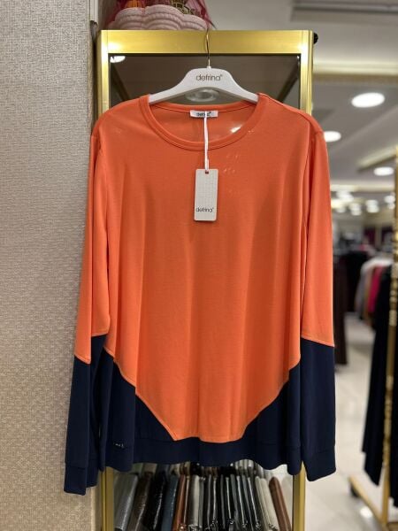 ÇİFT RENKLİ MODAL BLUZ / DEFRİNA 