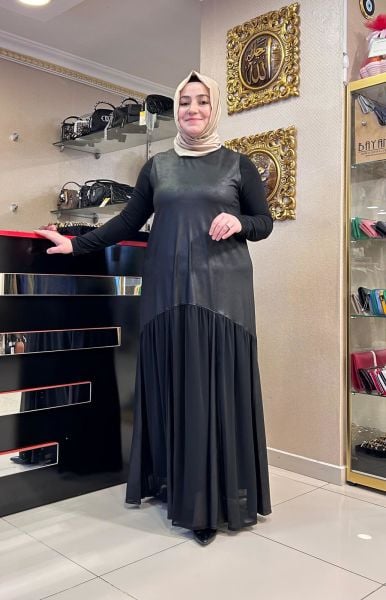 ﻿İÇLİK ELBİSE VE SÜVETERLİ TAKIM/NURCAN ÇETİN