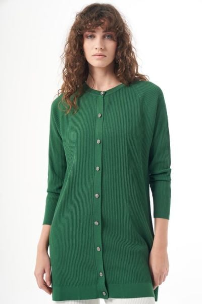 DÜĞME DTY. FİTİLLİ MERSERİZE HIRKA / NUSS