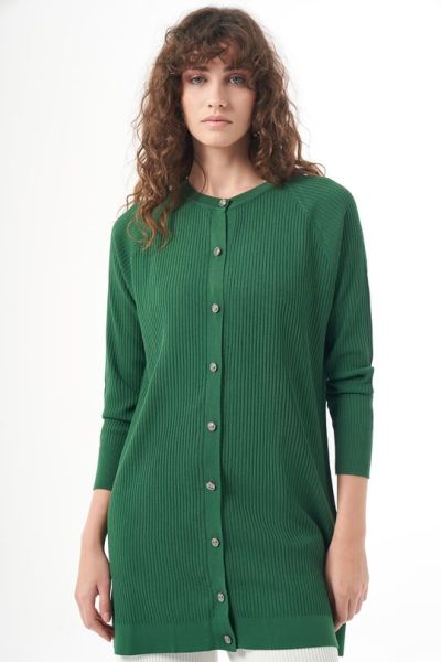 DÜĞME DTY. FİTİLLİ MERSERİZE HIRKA / NUSS