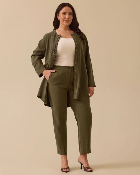 BÜYÜK BEDEN BONCUK DTY. TUNİK-PANTOLON TAKIM/SEÇİL