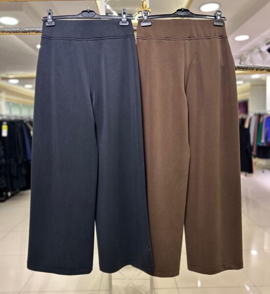 PİLE DTY. BOL PAÇA MODAL PANTOLON /GHISA