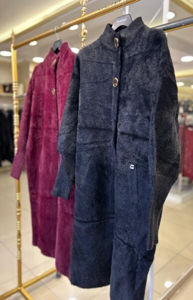 GOLD AKSESURLI ÇITÇIT KAPAMA ANGORA KABAN/ GHISA