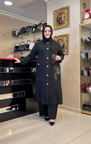 ﻿DİKİŞ DTY. ÜZERİ DESEN İŞLEMELİ KAP/MÜSEMMA