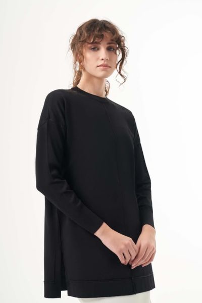 YANLARI YIRTMAÇ DTY. TUNİK/ NUSS