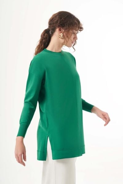 YANLARI YIRTMAÇ DTY. TUNİK/ NUSS